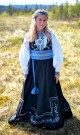 Beltestakk blå Telemark Tones Bunadstue thumbnail