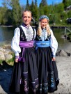Beltestakk lilla eller blå fra Telemark, laget hos Tones Bunadstue thumbnail