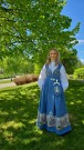 Oslo bunad. Lys blå.  thumbnail