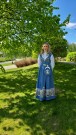 Oslo bunad. Lys blå.  thumbnail