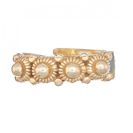 Ring, Forgyldt, Vossasylv