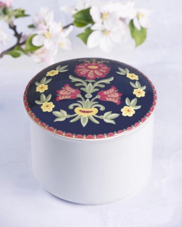 Østfold Løken Blå/Sort smykkeskrin Telerosa 