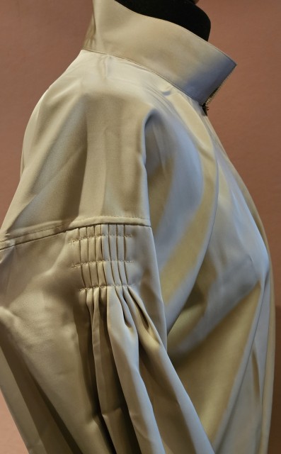 Silkeskjorte, Design Tones Bunadstue, detalj arm